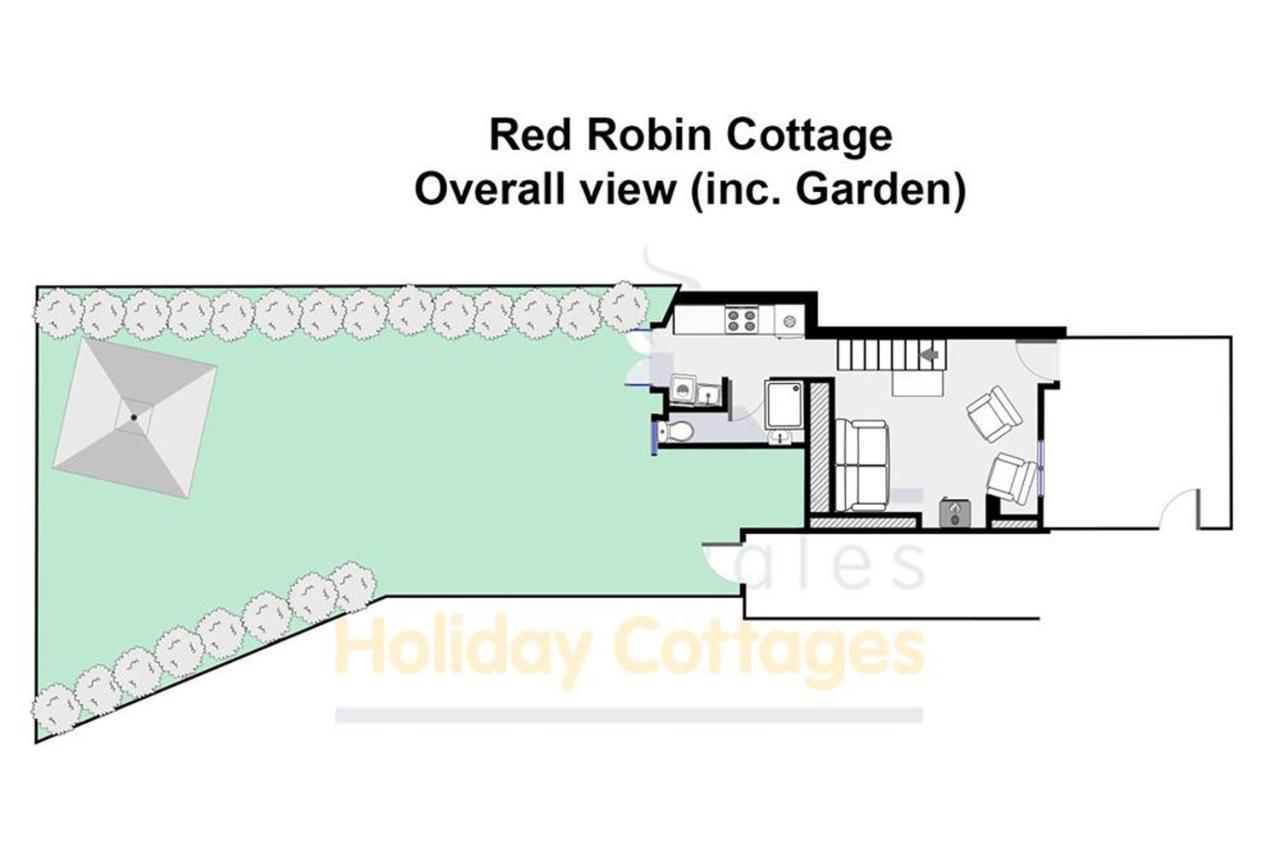 Red Robin Cottage Gaerwen Zewnętrze zdjęcie